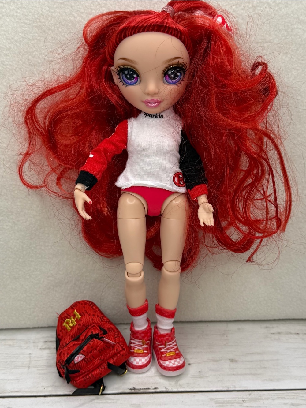 Rainbow High Ruby Anderson Fashion Doll & Backpack - Red Hair MGA Jr High